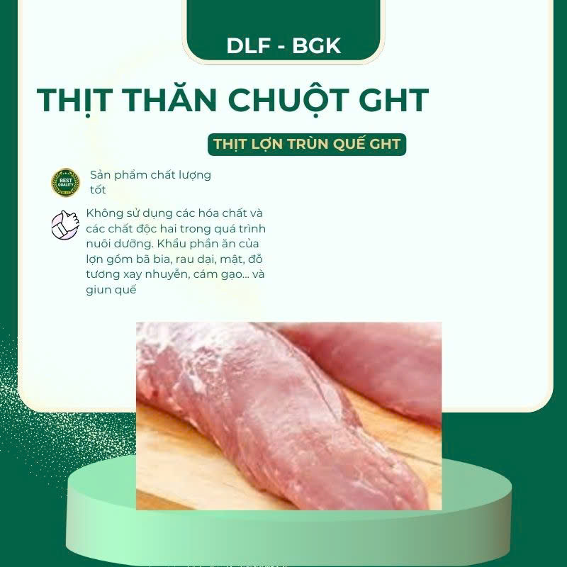 Thịt thăn chuột GHT