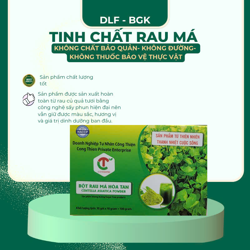 Tinh Chất Rau Má 100GR