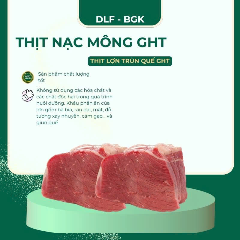 Thịt nạc mông GHT