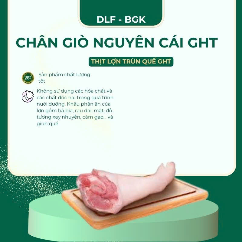 Chân giò nguyên cái GHT