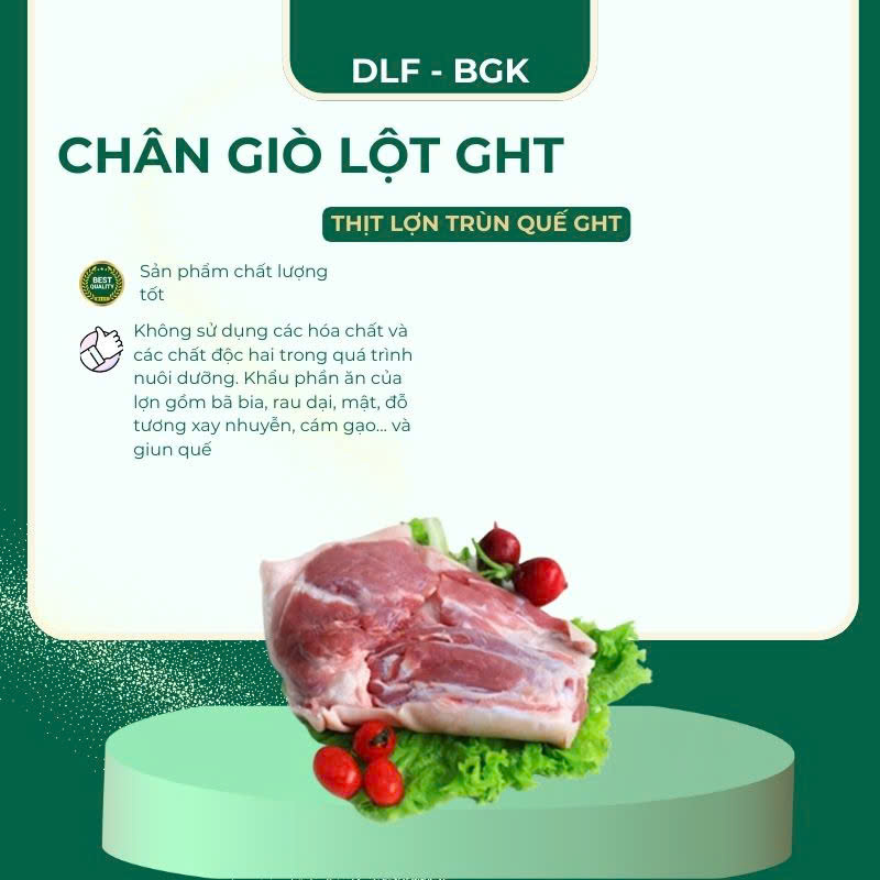 Chân giò lột GHT