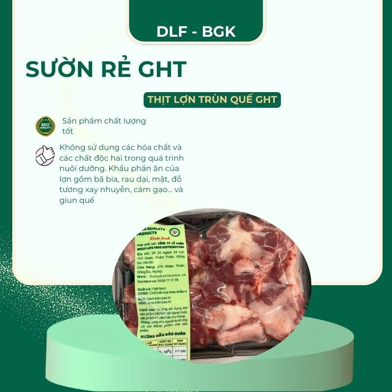 Sườn rẻ GHT