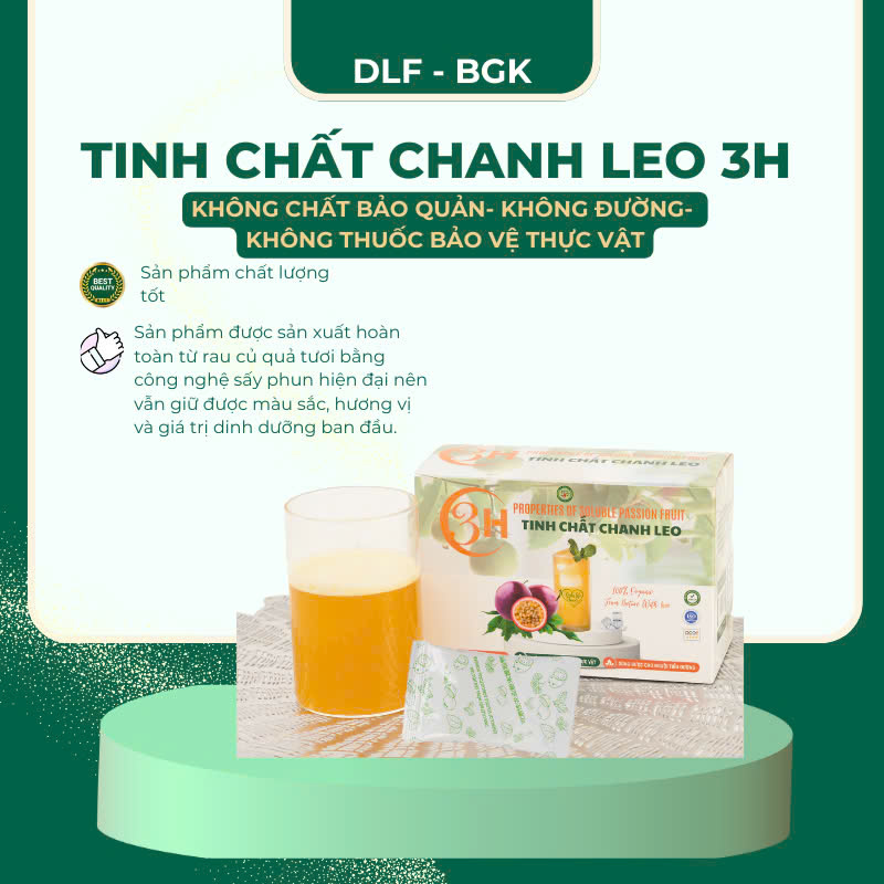 Tinh Chất Chanh Leo 3H