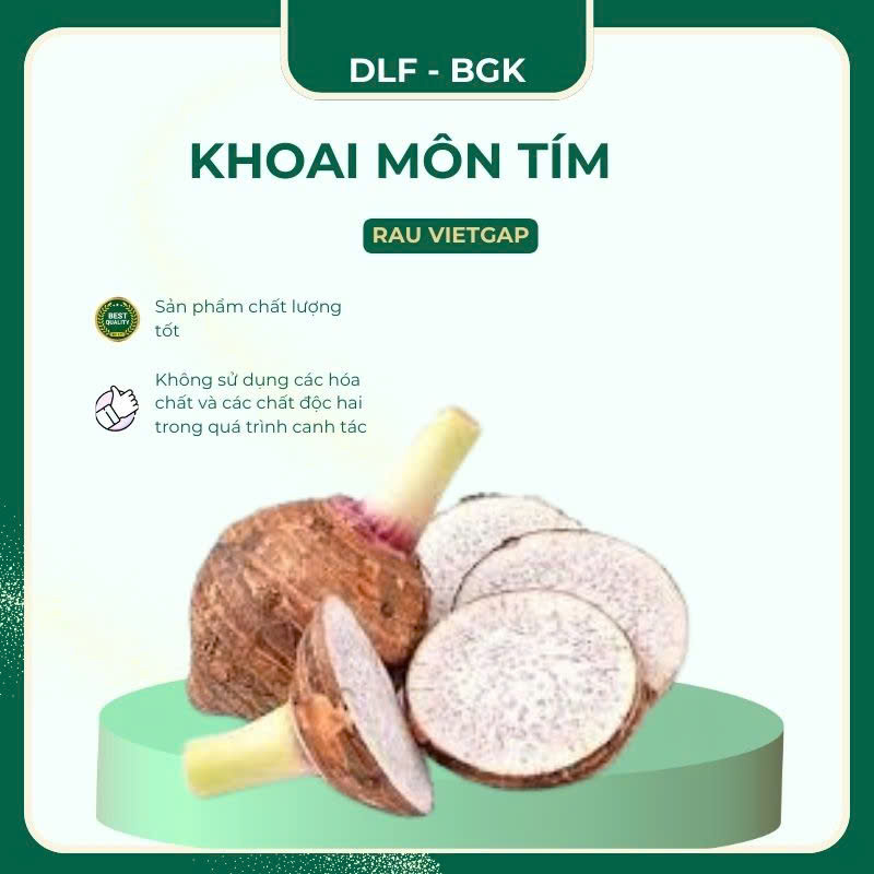 Khoai môn tím